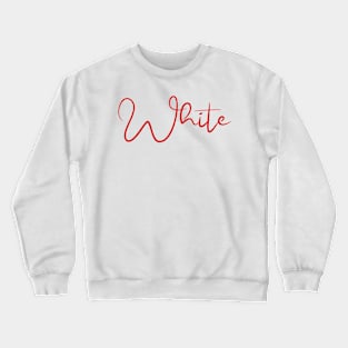 White Crewneck Sweatshirt